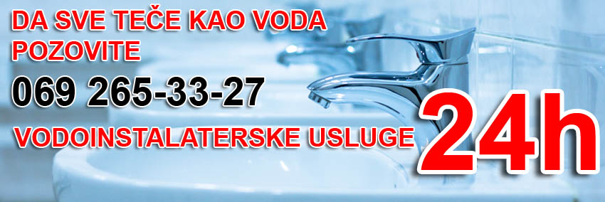 Hitne vodoinstalaterske usluge - Vodoinstalater Beograd